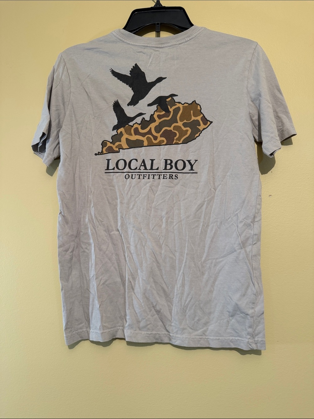 Local Boy Outfitters Kids Short-Sleeve Tee in Light Gray - Picture 2 of 2